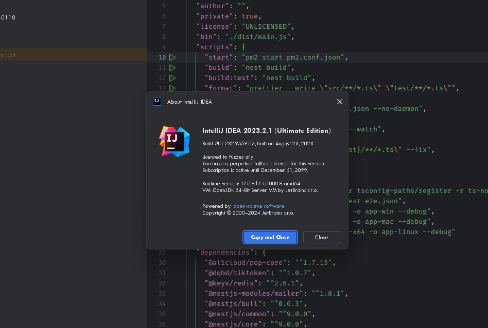 IDEA|CLion|DataGrip|GoLand|PhpStorm|PyCharm|WebStorm激活到2099【持续更新】-傲绝博客