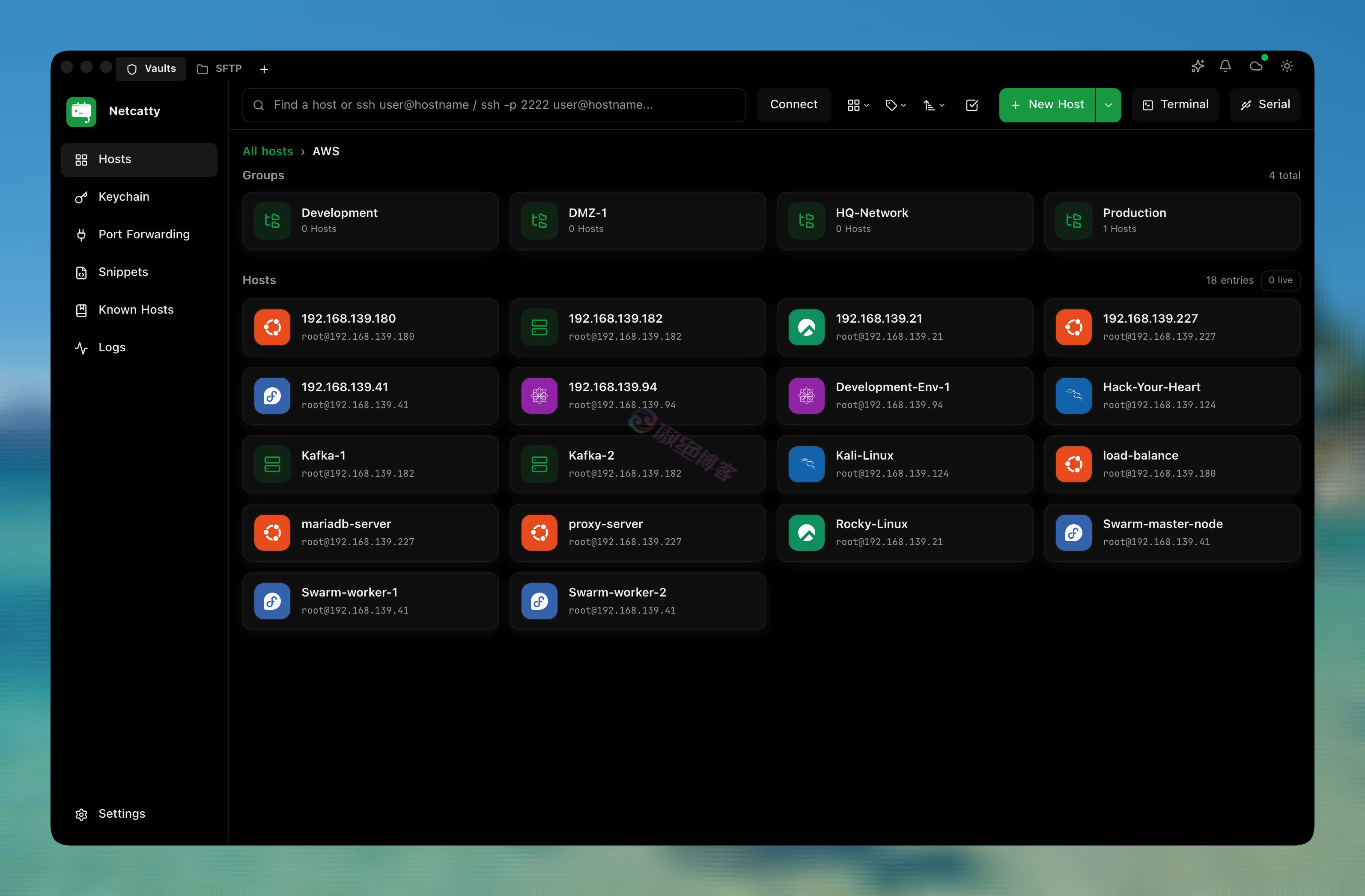 Netcatty：一款把 SSH、SFTP 与 AI 助手整合到一起的现代终端工具-傲绝博客